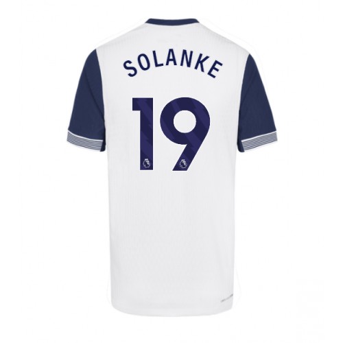 Fotbalové Dres Tottenham Hotspur Dominic Solanke #19 Domácí 2024-25 Krátký Rukáv